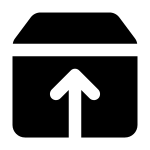 Unarchive Solid SVG Icon